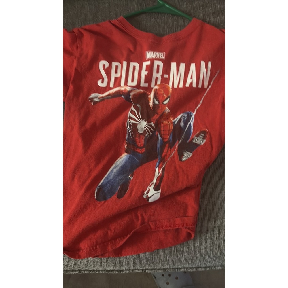 Marvel Gamerverse Spider-Man Red Graphic T-Shirt Kids Medium